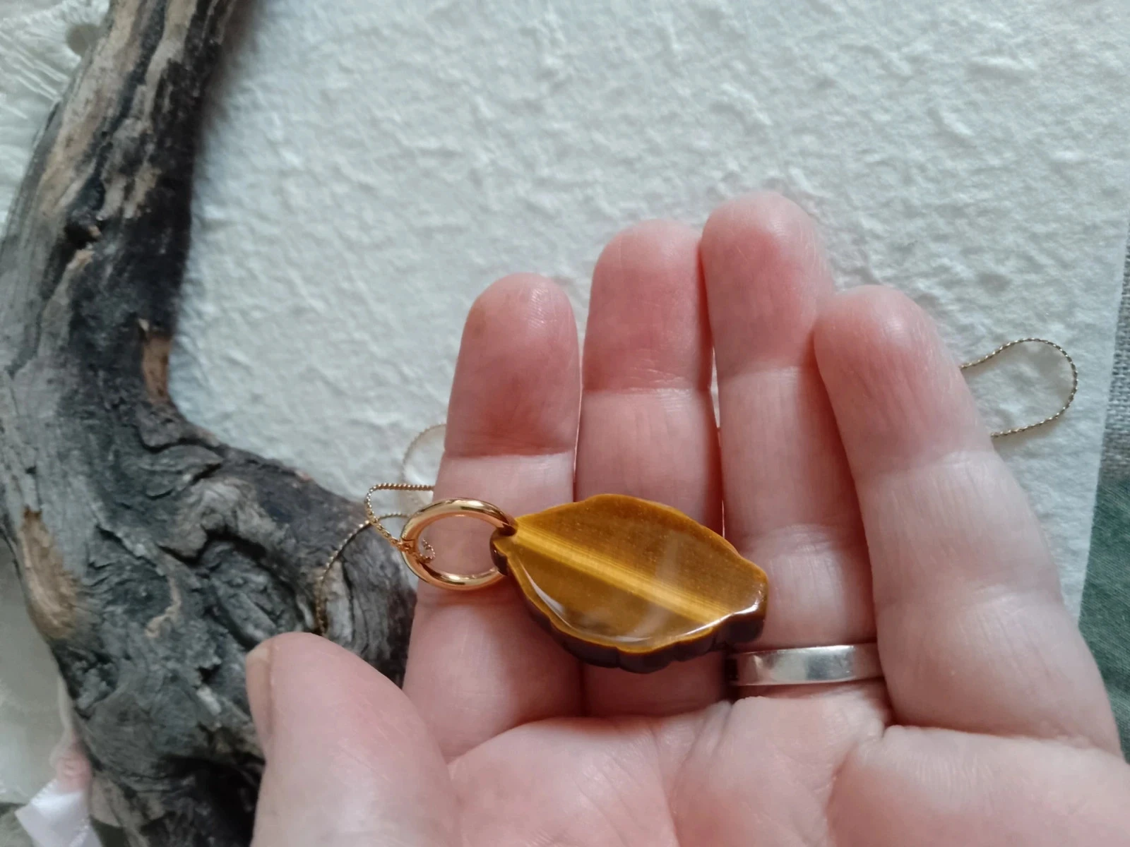 Colliers pendentif kitsune renard à neuf queues kitsune japonais en pierre naturelle – photo 4
